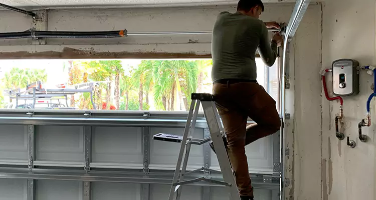 Garage Door Tension Spring Replacement in North Port, FL
