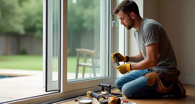 Squeaky Sliding Patio Doors in North Port, FL