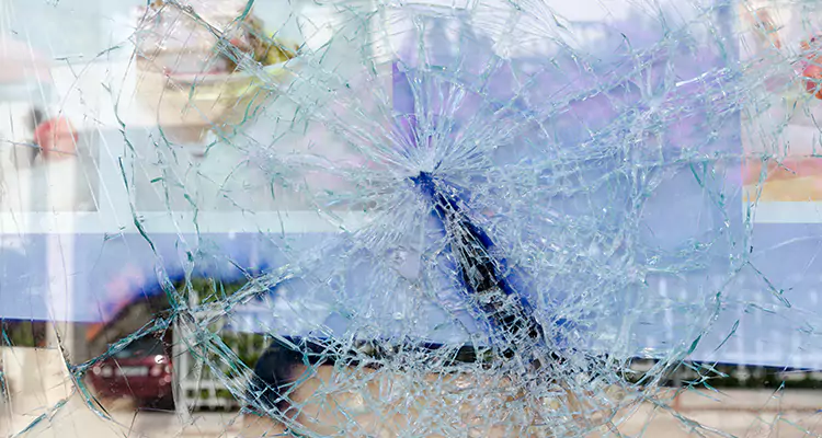 Cracked Glass Balcony Door Repair in North Port, FL