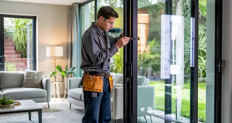 Sliding Door Jamb Lock Repair in North Port, FL