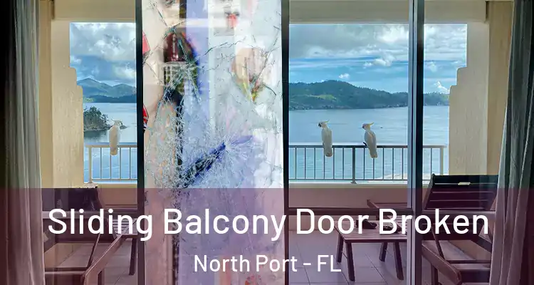  Sliding Balcony Door Broken North Port - FL